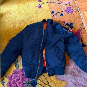 Alpha Industries classic bomber jacket Small